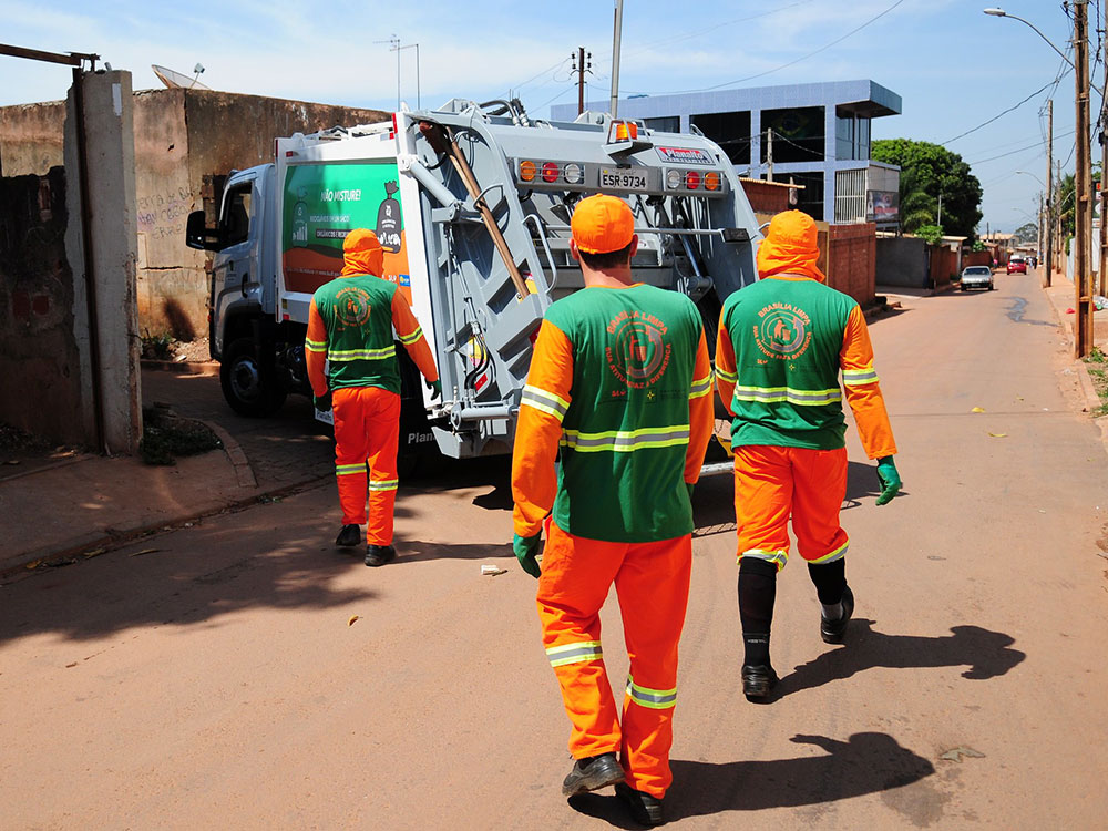 Coleta de residuos coronavirus