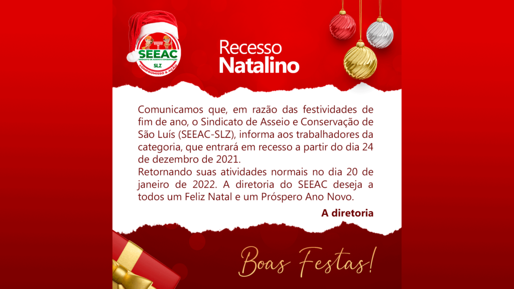 Recesso NATAL site