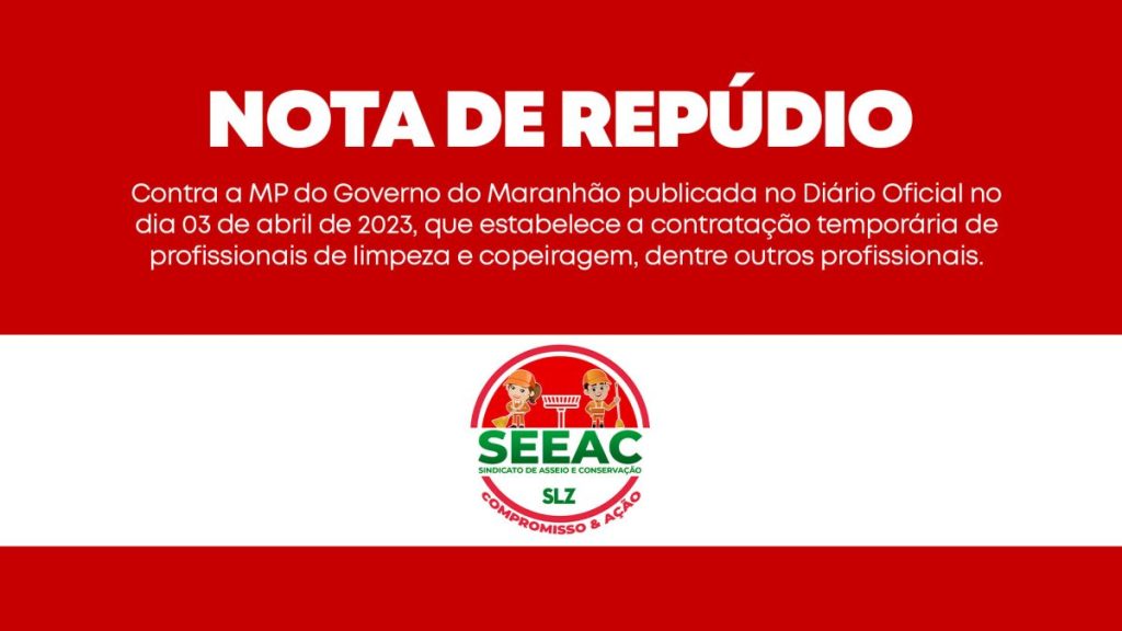 Nota de repúdio MP
