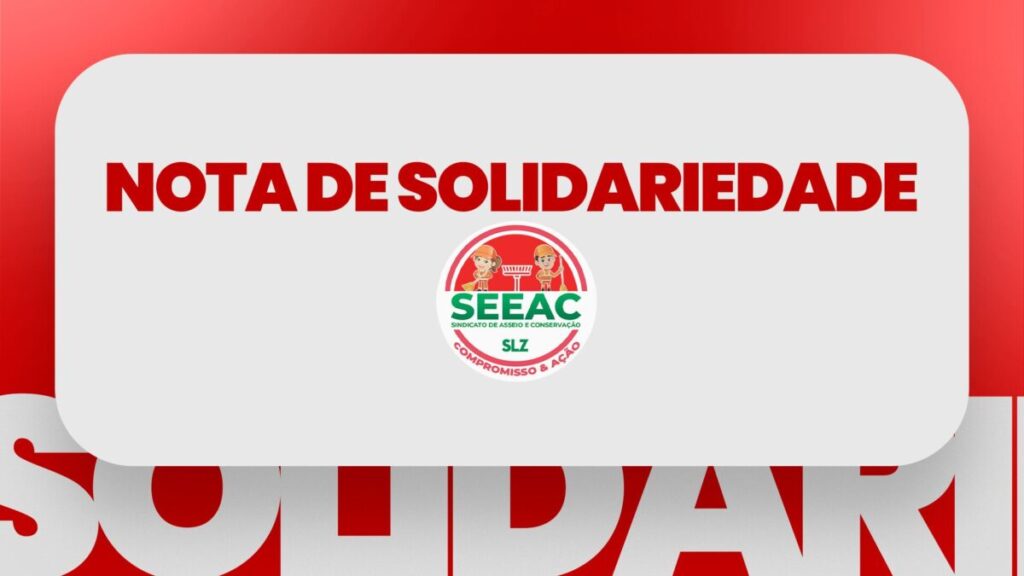 Nota Solidariedade