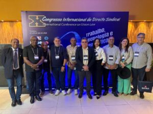 SEEAC participa do 10º Congresso Internacional de Direito Sindical em Fortaleza
