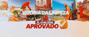PL que garante mais direitos para agentes de limpeza é aprovado na Câmara de Deputados. Proposta segue agora para votação na CCJ